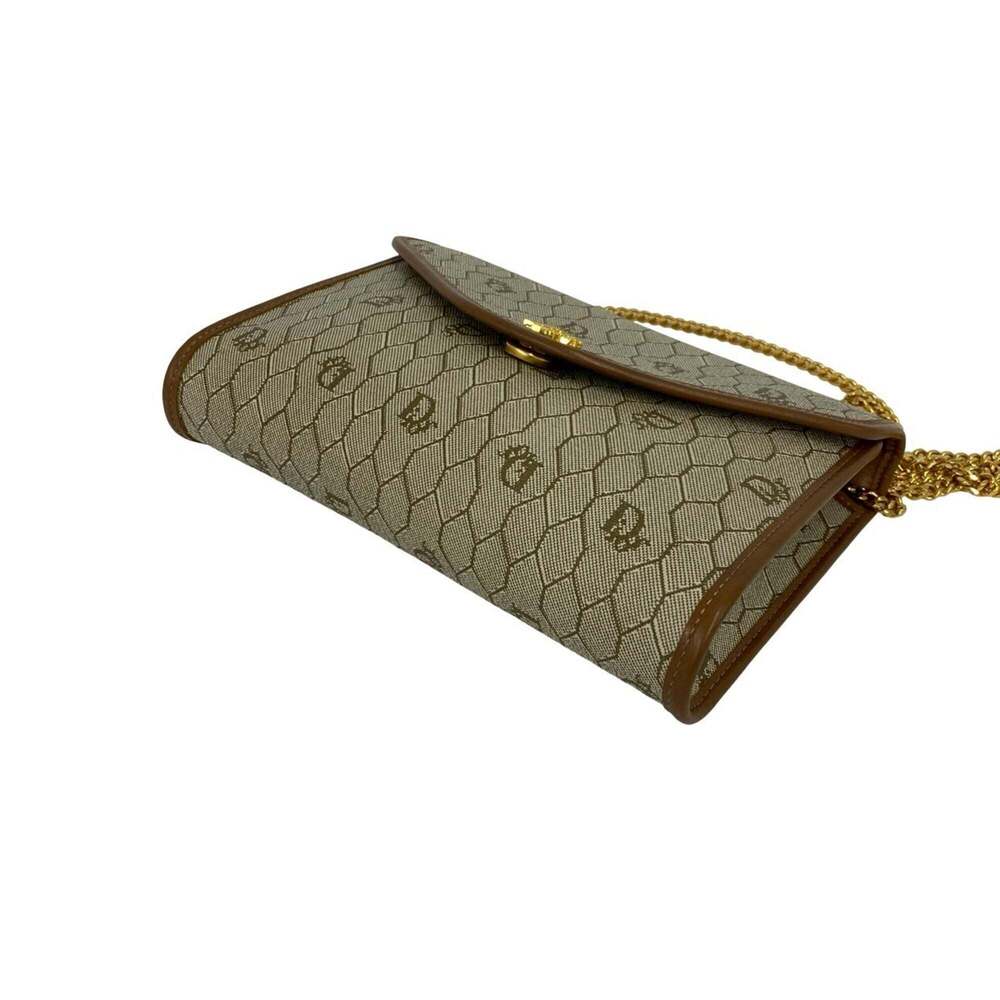 CHRISTIAN DIOR Vintage Cream Leather Shoulder Bag - Picture 8 of 9